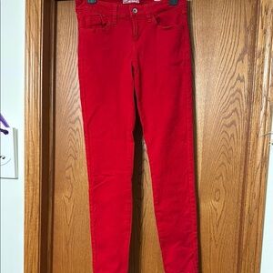 Guess Women's Skinny Jeans - Vibrant Red